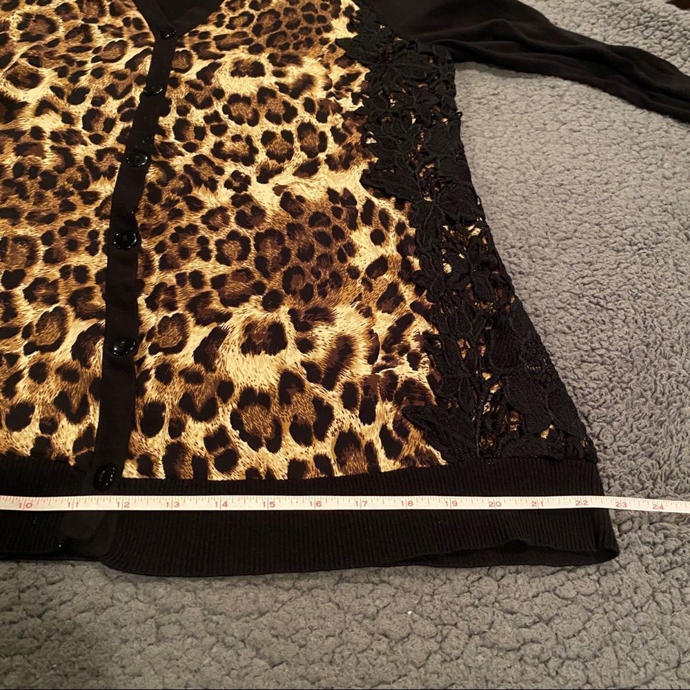 Chico’s Leopard Print Cardigan - Picture 10 of 15